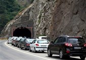 ترافیک سنگین و پرحجم در جاده‌های مازندران