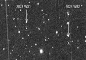 Wide Field Telescope Discovers Two Near-Earth Asteroids