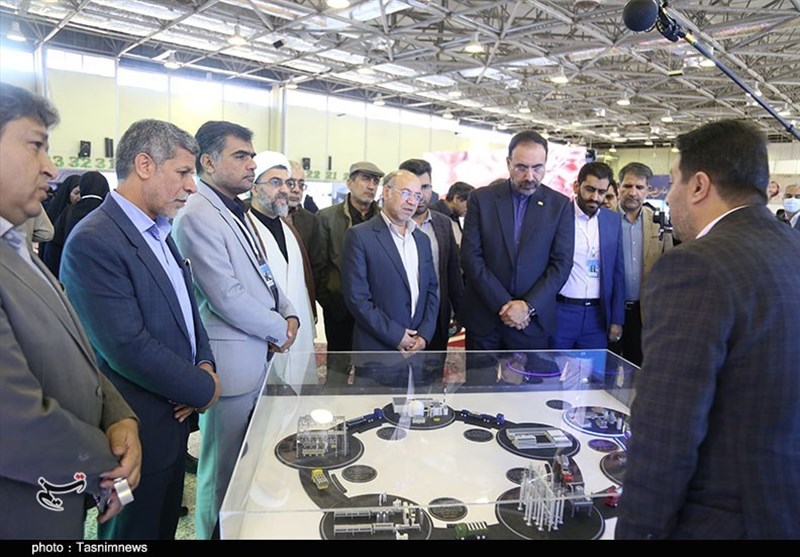 نمایشگاه تخصصی دستاوردهای صنعت هسته‌ای کشور در کرمان افتتاح شد + تصاویر