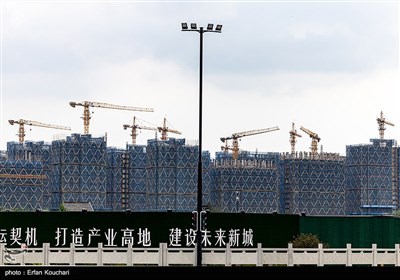 توسعه شهری در چین به صورت سرسام آوری در حال انجام است.