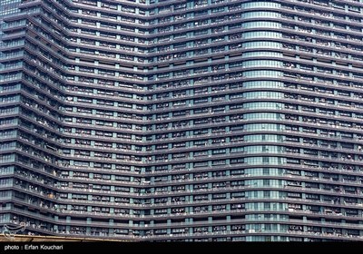 ساختمان 50 طبقه ای رِگرِنت اینترنشال با حدود سی هزار ساکن یکی از پرتراکم ترین نقاط جهان است. این ساختمان در ابتدا قرار بوده که یک هتل شش ستاره باشد.