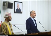 گفتگوی تلفنی وزیر خارجه عمان با امیرعبداللهیان درباره روابط دوجانبه و غزه
