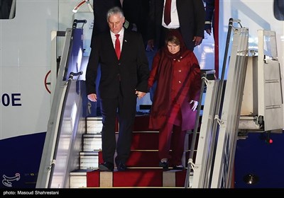ورود رئیس جمهور کوبا به تهران