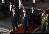 استقبال بهرام عین اللهی وزیر بهداشت از میگل دیاز کانل رئیس جمهور کوبا 