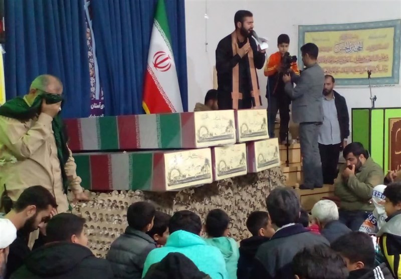 استقبال مردم سوادکوه از 13 شهید گمنام‌/ دروازه ورودی مازندران به روی کاروان شهدا گشوده شد