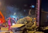 برخورد مرگبار پژوپارس با تیر برق با 2 کشته و یک مجروح