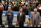 حضور وزیر اقتصاد و دارایی در دانشگاه فردوسی مشهد