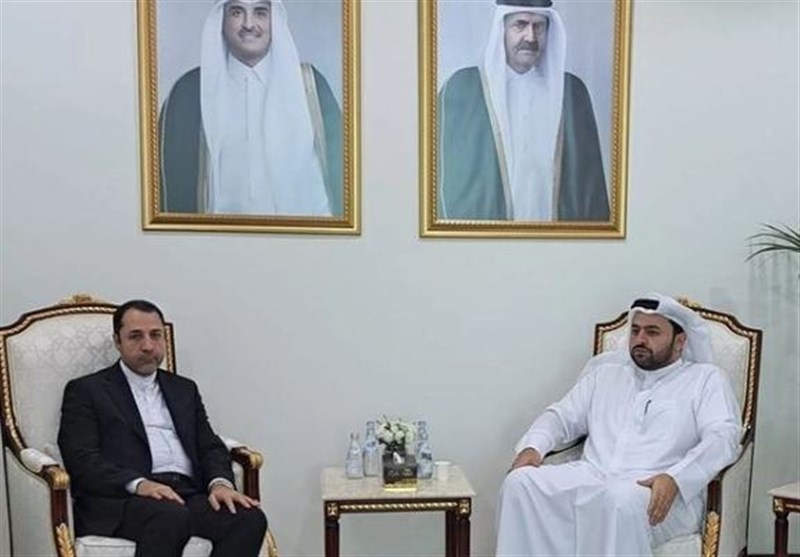 دیدار سفیر ایران با وزیر دولت در وزارت خارجه قطر