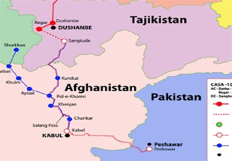 تاجیکستان، قرقیزستان و پاکستان خواستار بازگشت افغانستان به «کاسا-1000» شدند