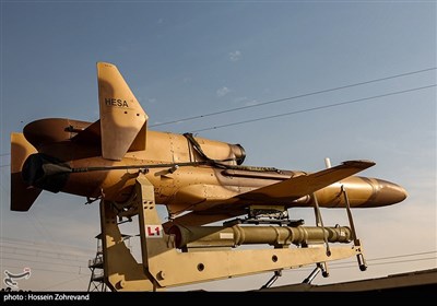 تحویل دهی پهپادهای کرار مجهز به موشک مجید به پدافند هوایی ارتش