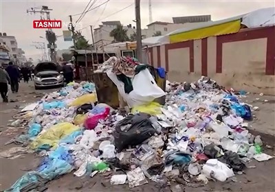 انباشت زباله‌های بیمارستانی در غزه؛ ترفند کثیف صهیونیست‌ها برای کوچاندن مردم/گزارش اختصاصی
