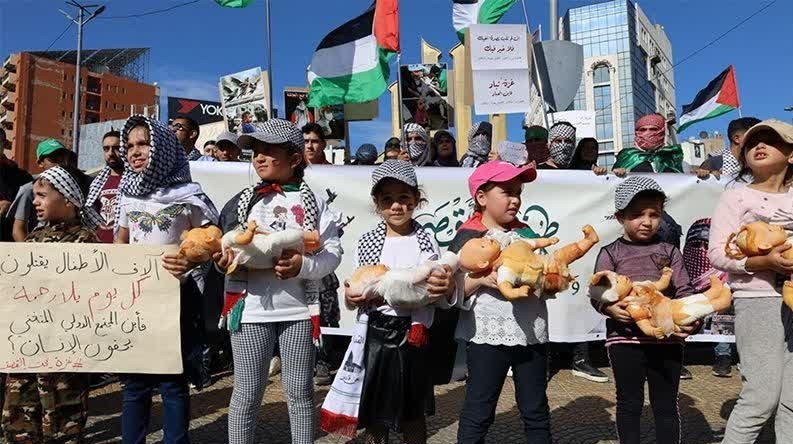 تعطیلی سراسری در لبنان در پاسخ به فراخوان اعتصاب جهانی برای همبستگی با مردم غزه