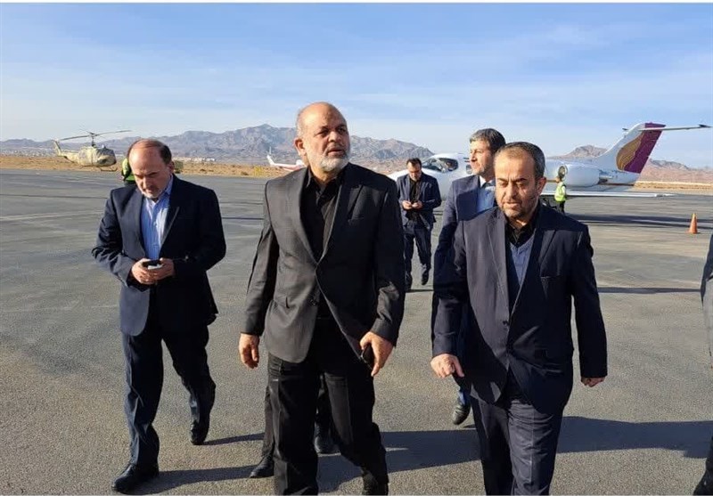 سفر وزیر کشور به بیرجند / بازدید میدانی وحیدی از ‌پالایشگاه هیدروکربن ‌+ فیلم و تصاویر