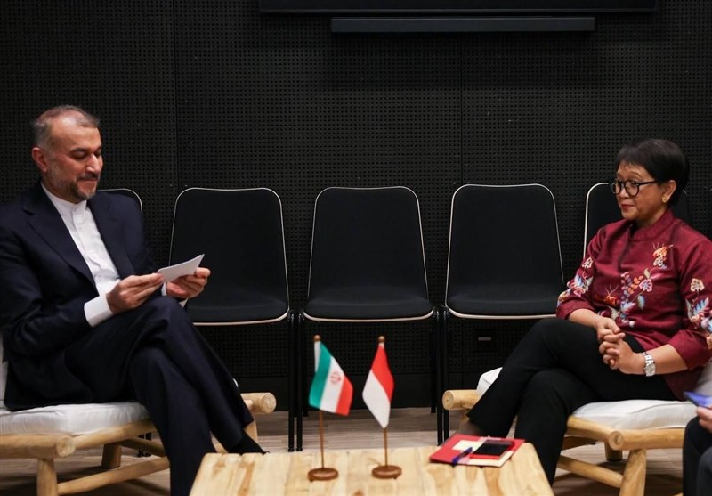 ملاقات وزرای خارجه ایران و اندونزی در حاشیه نشست ژنو