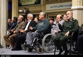 دیدار اعضای ستاد مرکزی کنگره بزرگداشت 10هزار شهید استان آذربایجان‌شرقی  با رهبر معظم انقلاب