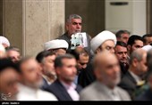 دیدار اعضای ستاد مرکزی کنگره بزرگداشت 10هزار شهید استان آذربایجان‌شرقی  با رهبر معظم انقلاب