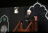 اولین شب مراسم عزاداری حضرت فاطمه‌زهرا سلام‌الله‌علیها در حسینیه امام خمینی(ره)