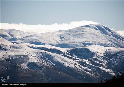 بارش برف در ارتفاعات گیلان 