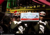 وداع با پیکر مطهر 110 شهید گمنام دفاع مقدس