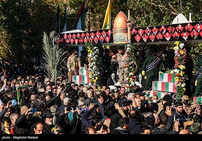 Funeral Held in Tehran for Unidentified Martyrs