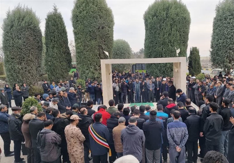 پیکر مطهر4 شهید گمنام دفاع مقدس در خراسان رضوی به خاک سپرده شد