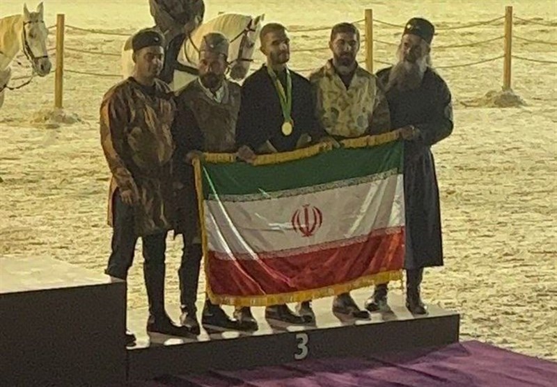 مقام سومی نماینده ایران جام جهانی هنرهای رزمی سواره