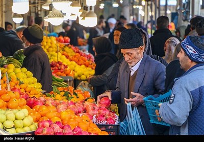 بازار خرید شب یلدا - زنجان