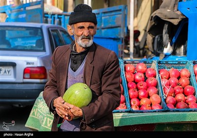 بازار خرید شب یلدا - زنجان 