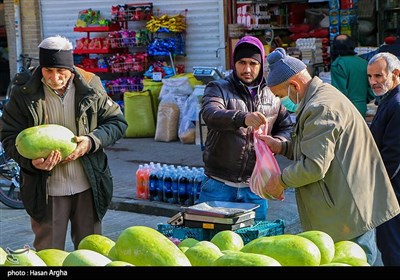بازار خرید شب یلدا - زنجان 