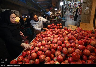 بازار خرید شب یلدا - همدان 