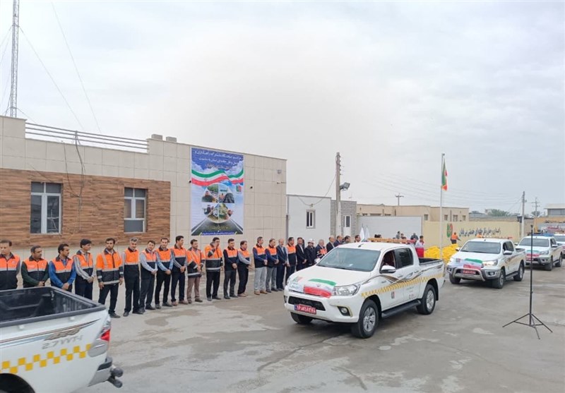 آغاز فعالیت 300 راهدار در قالب 20 تیم در محورهای جاده‌ای استان بوشهر