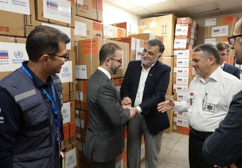 WHO, Russia Donate Emergency Surgery Kit to Boost Iran&apos;s Response Capacities