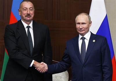  تاکید پوتین بر سطح بالای روابط روسیه و جمهوری آذربایجان 
