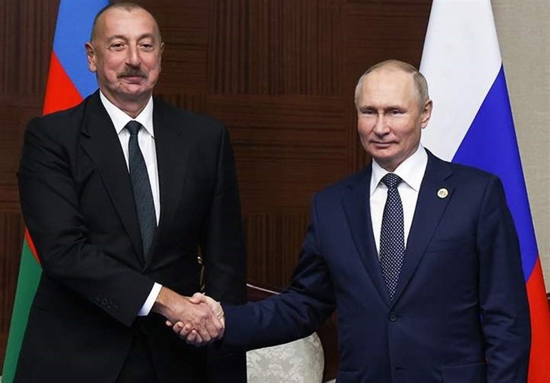 تاکید پوتین بر سطح بالای روابط روسیه و جمهوری آذربایجان