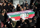 استقبال از پیکر پاک 3 شهید گمنام در اردبیل