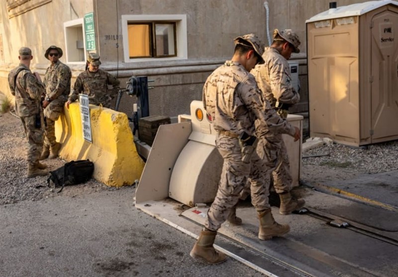 حمله پهپادی به پایگاه اشغالگران آمریکایی در اربیل عراق