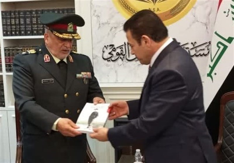 دیدار سردار احمدی مقدم با وزیر کشور، مشاور امنیت ملی و رئیس پلیس عراق