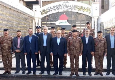  دیدار رئیس دانشگاه عالی دفاع ملی با رئیس ستاد فرماندهی مرزبانی کشور عراق 