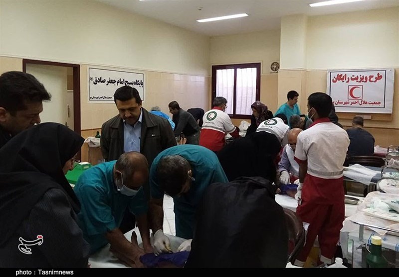 بهره‌مندی 2400 نفر از خدمات کاروان سلامت هلال احمر در استان کرمان