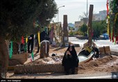 مراسم تشییع و خاکسپاری شهید گمنام - شیراز