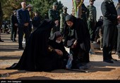 مراسم تشییع و خاکسپاری شهید گمنام - شیراز