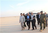 وزیر کشور به جزایر ایرانی تنب بزرگ، فارور و هندورابی سفر کرد + تصاویر