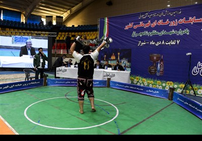 اختتامیه مسابقات زورخانه ای کشور در شیراز