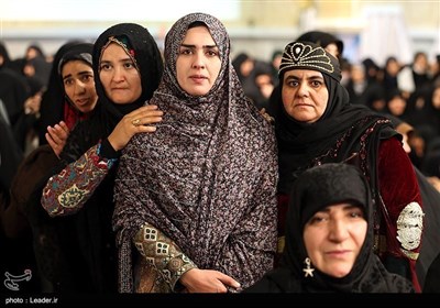 Встреча иранских женщин с Верховным лидером революции