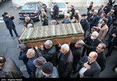 مراسم تشییع و خاکسپاری پدر شهیدان لشگریان