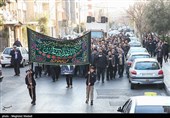 مراسم تشییع و خاکسپاری پدر شهیدان لشگریان