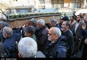 مراسم تشییع و خاکسپاری پدر شهیدان لشگریان