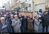 مراسم تشییع و خاکسپاری پدر شهیدان لشگریان