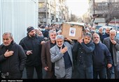 مراسم تشییع و خاکسپاری پدر شهیدان لشگریان