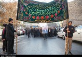 مراسم تشییع و خاکسپاری پدر شهیدان لشگریان
